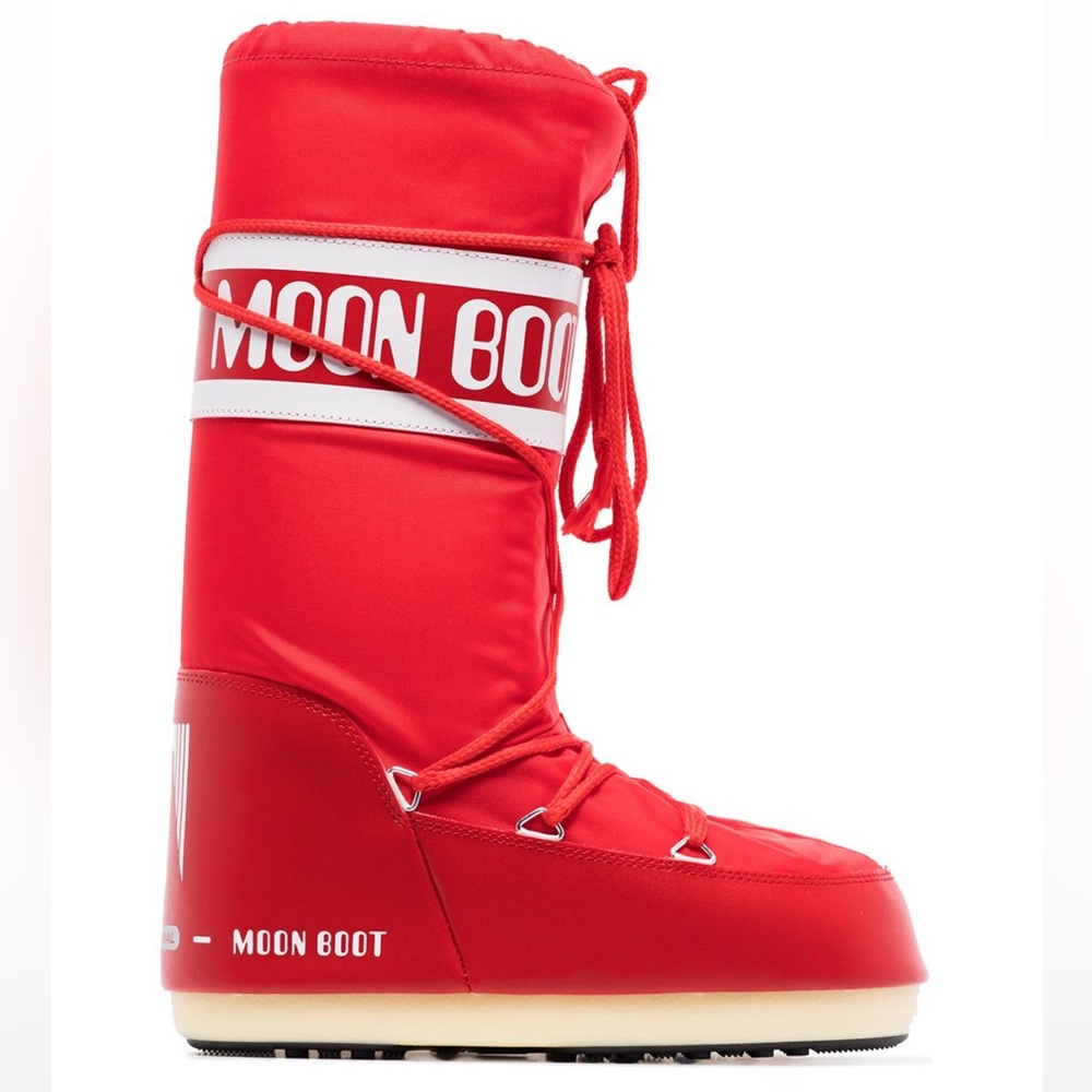 Red Moon Boot Icon Nylon
